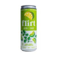 flirt - Lime & Mint Sparkling Lemonade, 355 Millilitre