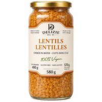 DELIZIE DEL RE - Lentils, 580 Gram