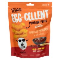 TODDS - PROTEIN PUFFS BBQ, 70 Gram