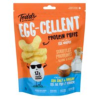 TODDS - PROTEIN PUFFS SALT & VINEGAR, 70 Gram