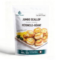 Clear Ocean - Jumbo Scallop Medallions, 400 Gram