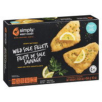 simply WEST COAST - Wild Sole Fillets Crispy Battered, 454 Gram