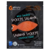 simply WEST COAST - Smoked Salmon, 85 Gram