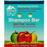 Mountain Sky - Shampoo Bar Apple Cider, 60 Gram