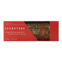 VegNature - Vegan Goat Cheese Tomato & Basil, 135 Gram