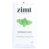 Zimt Artisan Choc - Chocolate Bar - Peppermint Nib'd, 50 Gram