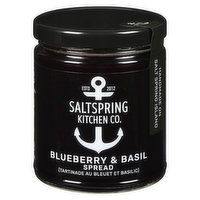 Salt Spring Kitchen - Savoury Spread - Blueberry & Basil, 270 Millilitre