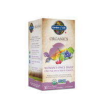 Garden of Life - Organics Women's Once Daily MultiVitamins, 30 Each