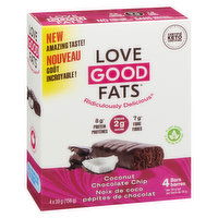 LOVE GOOD FATS - Protein Bars - Coconut Chocolate Chip, 39 Gram