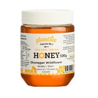 Planet Bee - Liquid Honey - Okanagan Wildflower, 500 Gram