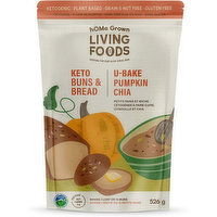 Home Grwn Lvng Foods - U Bake Bread Mix Pumpkin Chia, 500 Gram