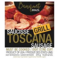 Banquet - Brazil Toscana Sausage, 375 Gram