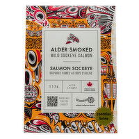 Authentic Indigenous - Alder Smoked Wild Sockeye Salmon, 113 Gram