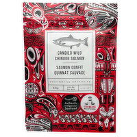 Authentic Indigenous - Candied Wild Chinook Salmon, 60 Gram