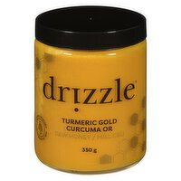 drizzle - Turmeric Gold Raw Honey, 350 Gram