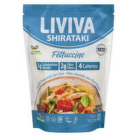 Liviva - Pasta Fettuccine Shirataki with Oat Fibre Organic, 400 Gram