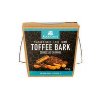 ROCKCOAST - Smoked Salt Toffee Bark Chocolate, 125 Gram