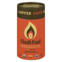 Canadian Heritage - Flash Fuel Organic Instant Coffee Medium Roast, Bulk Canisters, 100 Gram