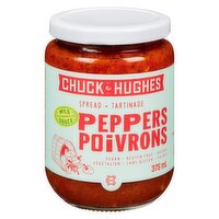 Chuck Hughes - Mild Pepper Spread, 375 Millilitre