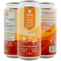 Barnside Brewing - Road Pop Sparkling Hop Water Orange, 4 Each