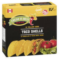 Fresh is Best - Yellow Corn Taco Shells, 12 Each