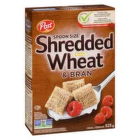 Post - Spoon Size Shredded Wheat & Bran, 525 Gram