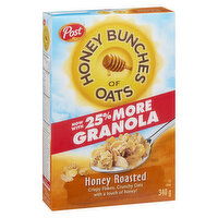 Post - Honey Bunches of Oats Cereal, Honey Roasted, 340 Gram