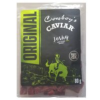 Cowboys Caviar - Cowboys Caviar Jerky Original Flavour, 80 Gram