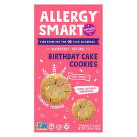 Allergy Smart - Cookies Birthday Cake, 140 Gram