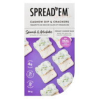 Spread'em Kitchen - Dip & Cracker Duo Spinach Artichoke, 86 Gram