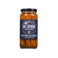 BC Brine - BC Brine Spicy Pickled Carrots, 500 Millilitre