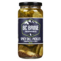 BC Brine - BC Brine Spicy Dill Pickles, 500 Millilitre