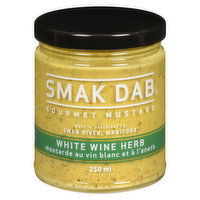 Smak Dab - White Wine Herb Mustard, 250 Millilitre