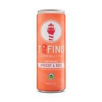 Tofino Kombucha - Organic Apricot Rose, 355 Millilitre