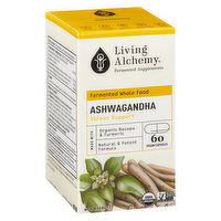 Living Alchemy - Living Alchemy Ashwagandha Alive, 60 Each