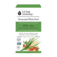 Living Alchemy - Zinc Alive, 60 Each