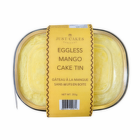Just Cakes - Eggless Mango Cake Tin, 355 Gram