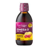 Sea-licious - Omega-3 Raspberry Lemonade, 250 Millilitre