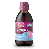 Sea-licious - Kids Omega-3 + Vitamin D3 Cotton Candy, 250 Millilitre