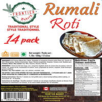 Frontier Bakery - Rumali Roti, 500 Gram
