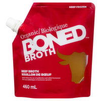 Boned - Boned Organic Beef Broth, 460 Millilitre