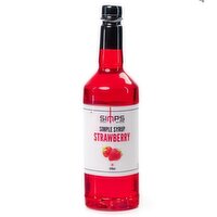 Simps - Strawberry Syrup, 946 Millilitre