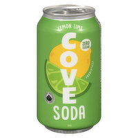 Cove Kombucha - Kombucha Gut Healthy Lemon Lime, 355 Millilitre