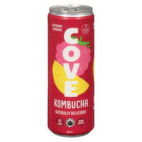 Cove Kombucha - Raspberry Lemonade Organic, 355 Millilitre