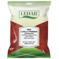 Lehar - Red Chilli Powder Extra Hot, 400 Gram