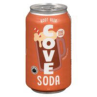 Cove Drinks - Soda Root Beer Gut Health Soda, 355 Millilitre