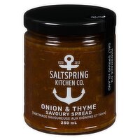 SALTSPRING KITCHEN - Onion & Thyme Savoury Spread, 250 Millilitre