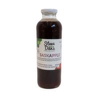 Steve and Dan's - Apple Saskatoon Berry Juice, 473 Millilitre