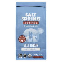 Saltspring Roasting - Ground Coffee Blue Heron, 284 Gram