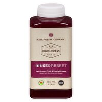 Pulp & Press - Cold Pressed Juice Rinse & Rebeet Organic, 355 Millilitre